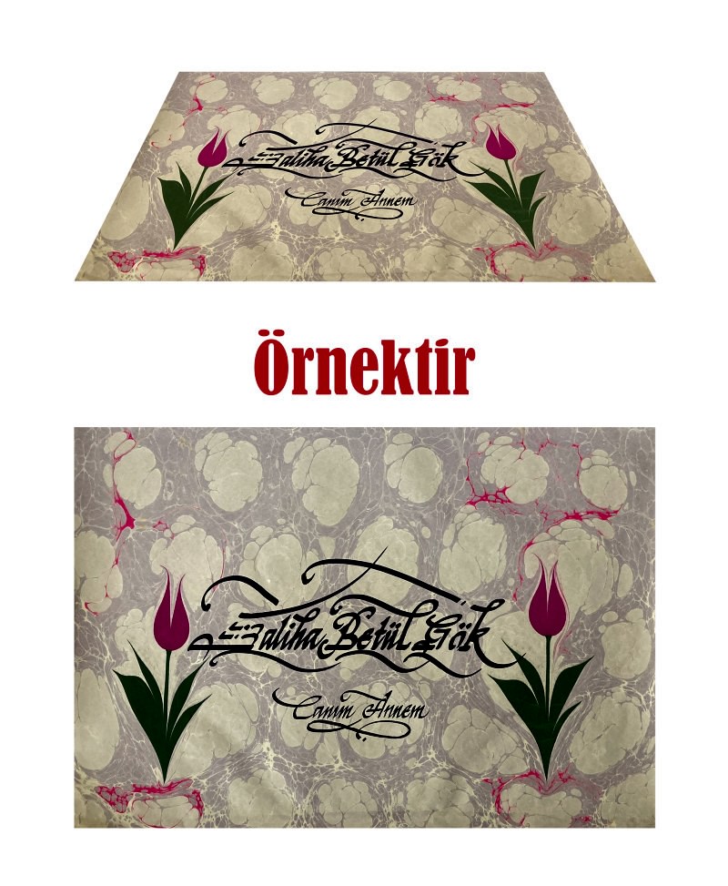 Kişiselleştirilmiş Ebru Sanatı 