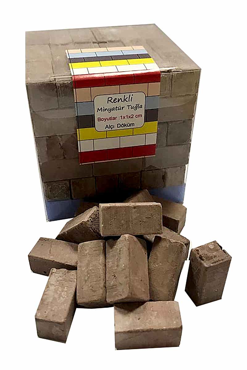 Minyatür Delikli  Tuğla - Kahverengi
